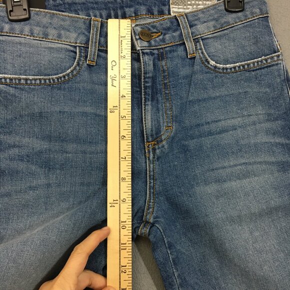 NWT Siwy Jean Womens Straight fit Size 27 Bellissima Take a Chance Step Fray Hem - Picture 8 of 13